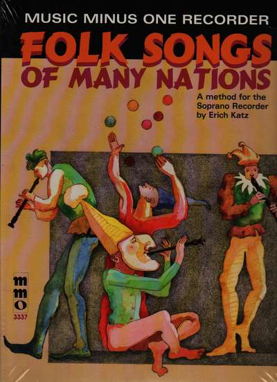photo of Folk Songs of Many Nations, A method for Soprano Recorder, Music minus One