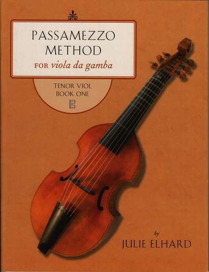 photo of Passamezzo Method for viola da gamba, Tenor Viol, Book One, alto clef version