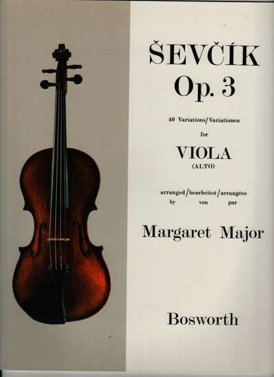 photo of 40 Variations, Op. 3 for Viola