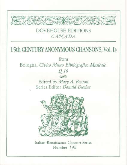 photo of 15th Cent. Anonymous Chansons, Vol. Ib