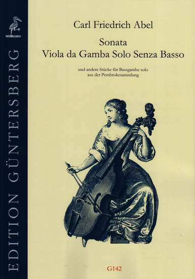 photo of Sonata, Viola da Gamba solo Senza Basso from the Pembroke Collection WKO 153-155