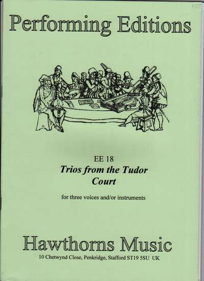 photo of Trios from the Tudor Court for three voices and/or instruments