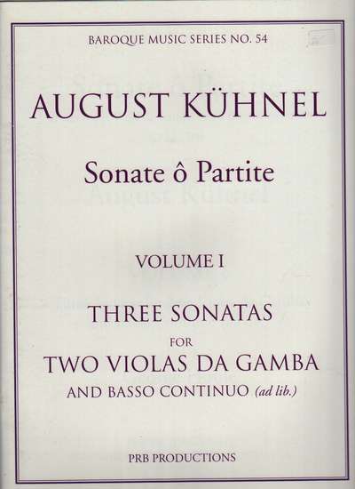 photo of Three Sonatas a 2, Vol. I: I F maj., II e min., III g dorian