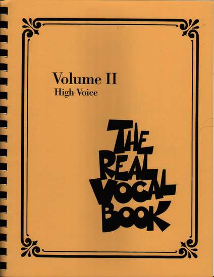 photo of The Real Vocal Book, Volume II, High Voice, Second Edition