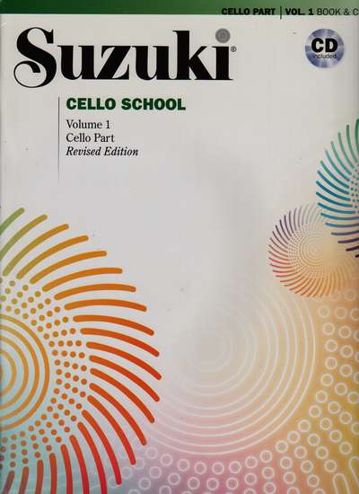 photo of Suzuki Cello School, Vol. 1, Revised 2014 with CD by Tsutsumi