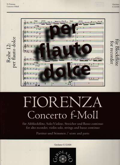 photo of Concerto f minor