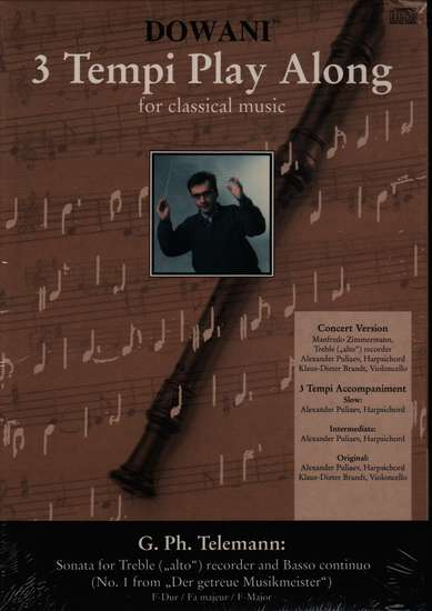 photo of Dowani Album Sonata in F major, No. 1, for Alto recorder TWV 41:F2