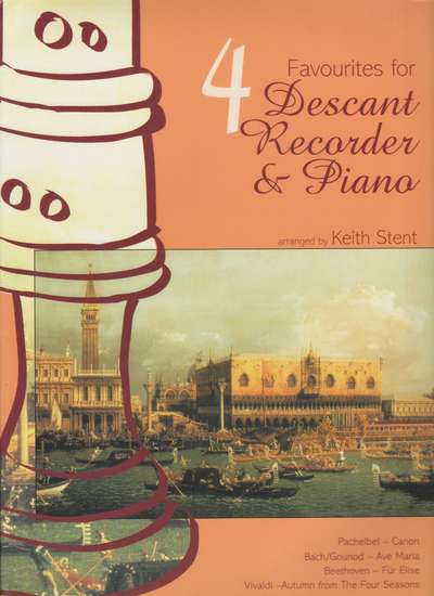 photo of 4 Favourites for Descant Recorder and Piano