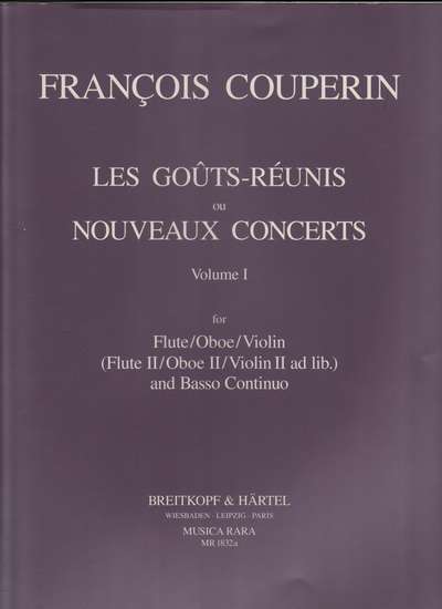 photo of Les Gouts-Reunis ou Nouveaux Concerts, Vol. I, No. V-VIII