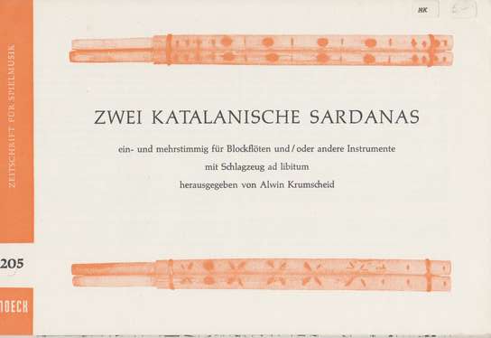 photo of Zwei Katalanische Sardianas, Two Catalanian Sardanas