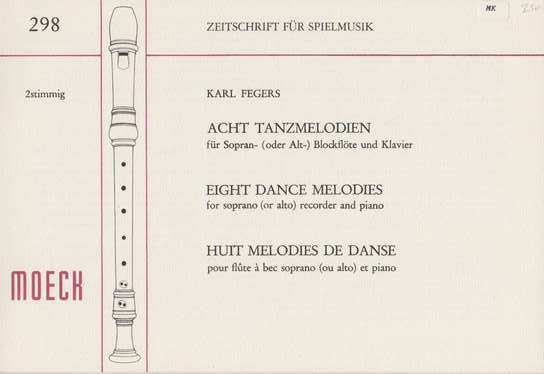 photo of Eight Dance Melodies