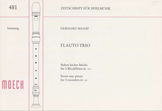 photo of Flauto Trio, Seven easy pieces