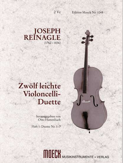 photo of Twelve little Violincello Duets, Op. 2, Book 1 No. 1-7