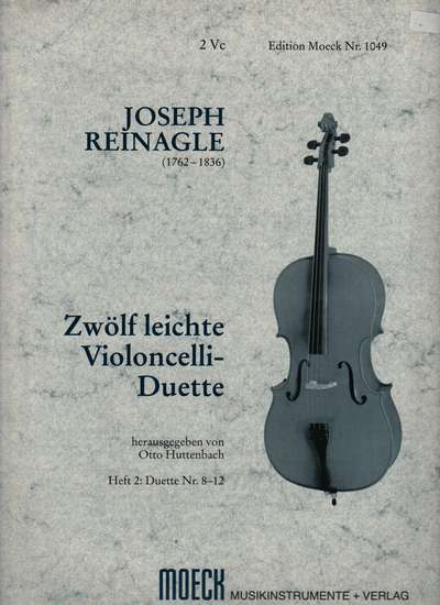 photo of Twelve little Violincello Duets, Op. 2, Book 1 No. 8-12