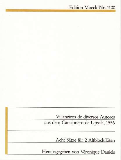 photo of Villancicos de diversos Autores from Cancionero de Upsala
