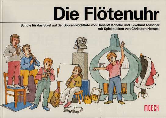 photo of Die Flotenuhr, the Flute Clock, Method for soprano in German