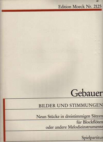 photo of Bilder und Stimmunger, Pictures and provisions, 9 Pieces 