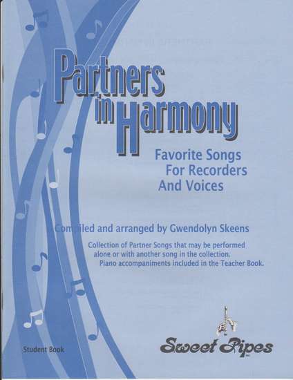 photo of Partners in Harmony, Favorite Songs for Recorders and voices, Student book