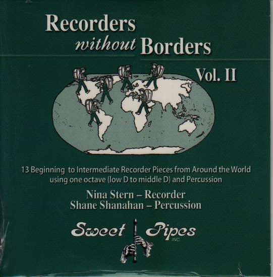 photo of Recorders without Borders, 13 one octave pieces, vol. 2 CD