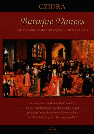 photo of Baroque Dances for two Altos, 89 dances