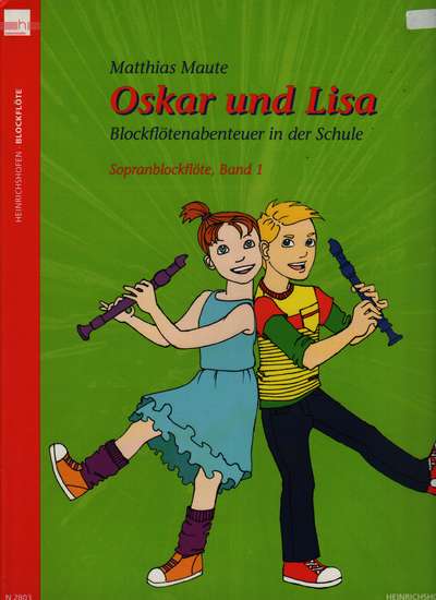 photo of Oskar und Lisa, Recorder Adventure in School, Book 1, Soprano, Student book