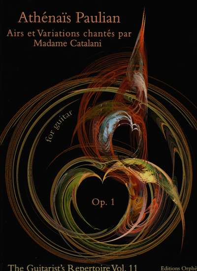 photo of Airs et Variations chantes par Madame Catalani, Op. 1