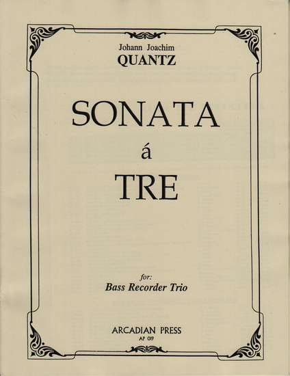 photo of Sonata a Tre for Bass Recorder Trio