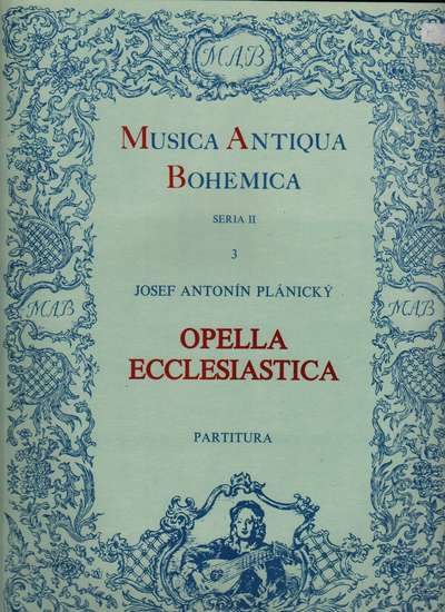 photo of Opella Ecclesiastica, MAB 3, Score