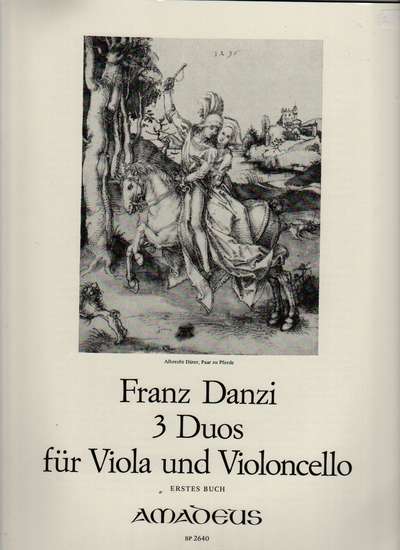 photo of 3 Duos for Viola  and Cello, Book 1