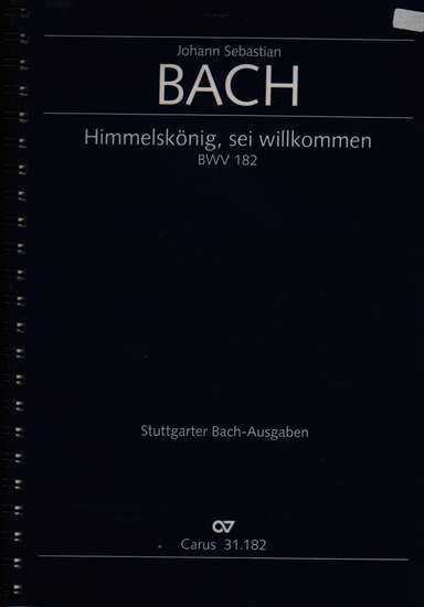 photo of Himmelskonig, sei willkommen, BWV 182, version in A Major