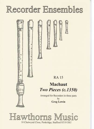 photo of Two Pieces, c. 1350, Biaute qui tontes autres pere, Ma fin est mon commencement