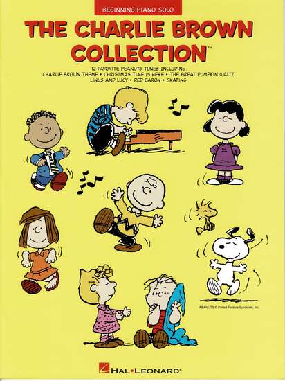 photo of The Charlie Brown Collection, Beginning Piano Solo, 12 Tunes