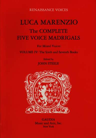 photo of The Complete Five Voice Madrigals, Vol. IV: The Sixth and Seventh Books