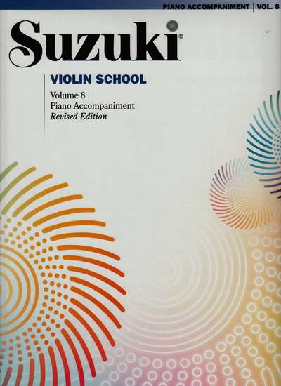 photo of Suzuki Violin School, Vol. 8, Revised, Accompaniment, 2016
