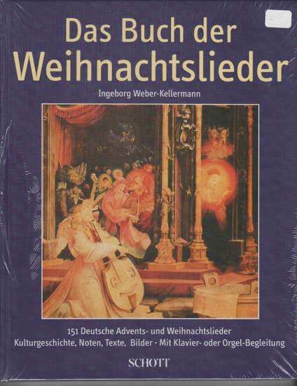 photo of Das Buch der Weihnachtslieder (151 Christmas songs) Score, hard cover