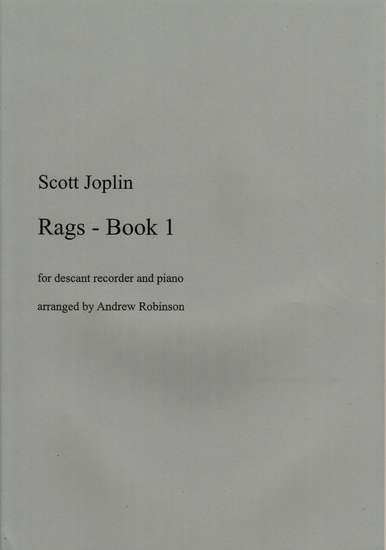 photo of Rags, Book 1 for soprano recorder and piano