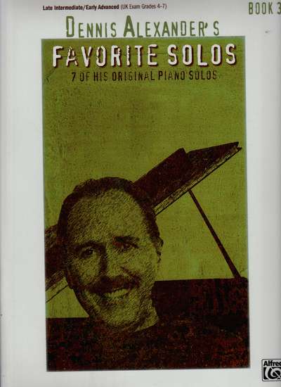 photo of Favorite  Solos, 7 of his original Piano Solos