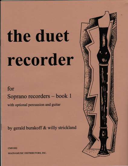 photo of The Duet Recorder for Soprano Recorders, Book 1