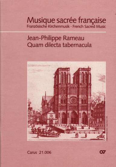 photo of Quam dilecta tabernacula, Psalm 83, full score