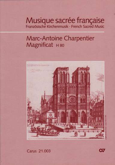 photo of Magnificat H 80, full score