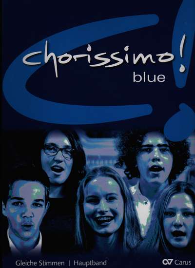 photo of Chorissimo! Blue, full score with instructions in German