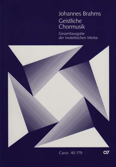 photo of Geistliche Chormusik, 15 motets, full score, paper