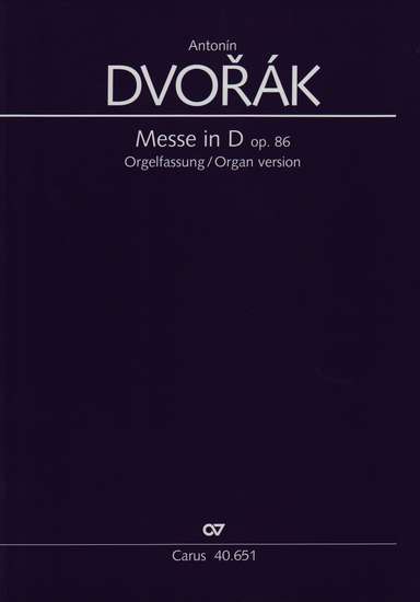 photo of Messe in D, Organ Version Op. 86