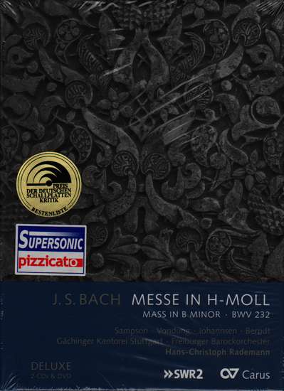 photo of Messe in H-Moll, BWV 232, Deluxe set, 2 CDs, DVD