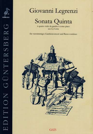 photo of Sonata Quinta, La Certa, Op. 10, e minor or g minor