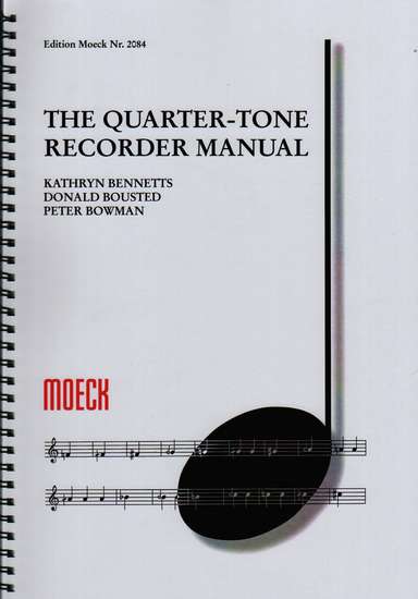 photo of The Quarter-Tone Recorder Manual