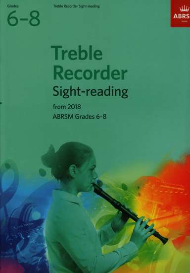photo of Treble Recorder Sight-reading from 2018, Grades 6-8