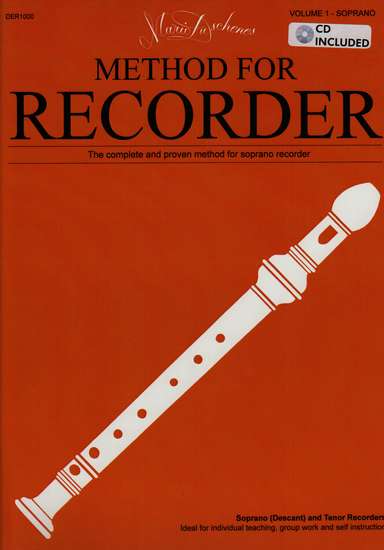 photo of Method for the Recorder, Part One, Soprano, Tenor, with CD