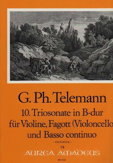 photo of Triosonate No. 10, in B-dur, TWV 42:B5
