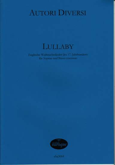 photo of Lullaby, English Christmas Songs of the 17th cent. 